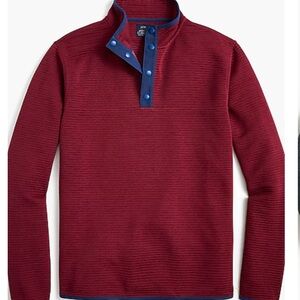 J Crew Factory Men’s Quilted Knit Pullover Large